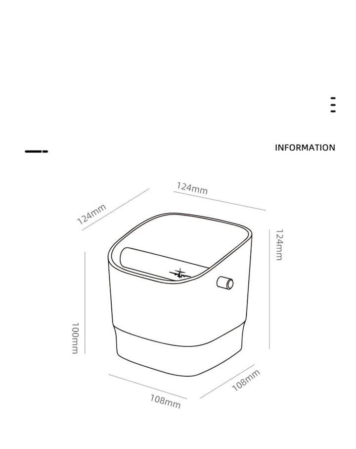 Espresso Kaffegryn Bucket Kaffe Knock Box Hjem Barista Knock Box Verktøy | Skanto