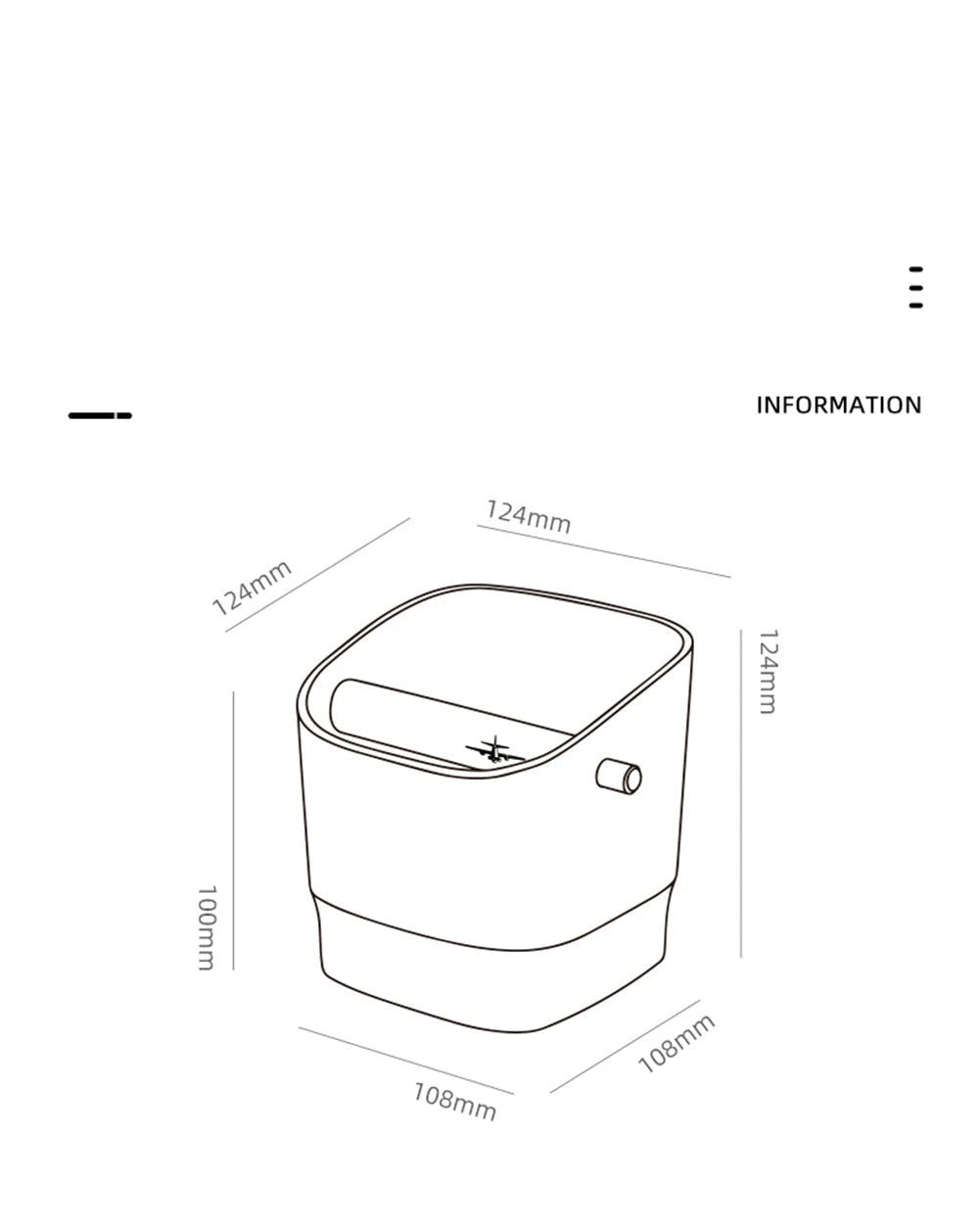 Espresso Grunnlaget bøtte Kaffe Knock Box Hjem Barista Knock Box Verktøy | Skanto