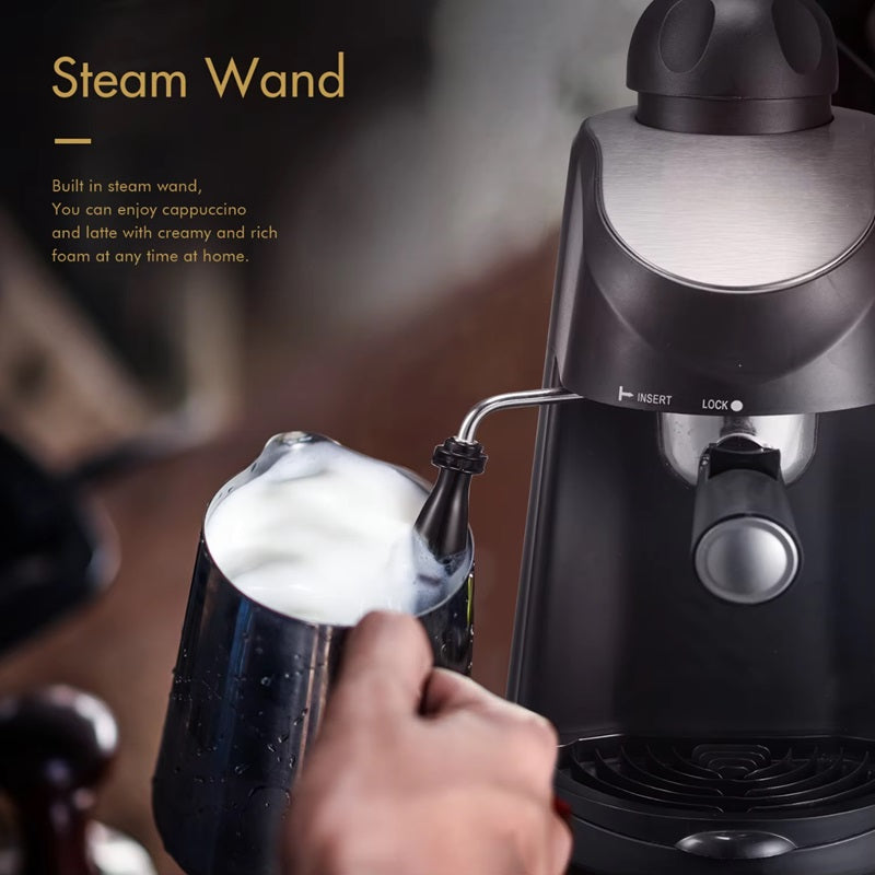Skanto | 3.5 Bar Espresso Maskin med Innebygd Dampstav