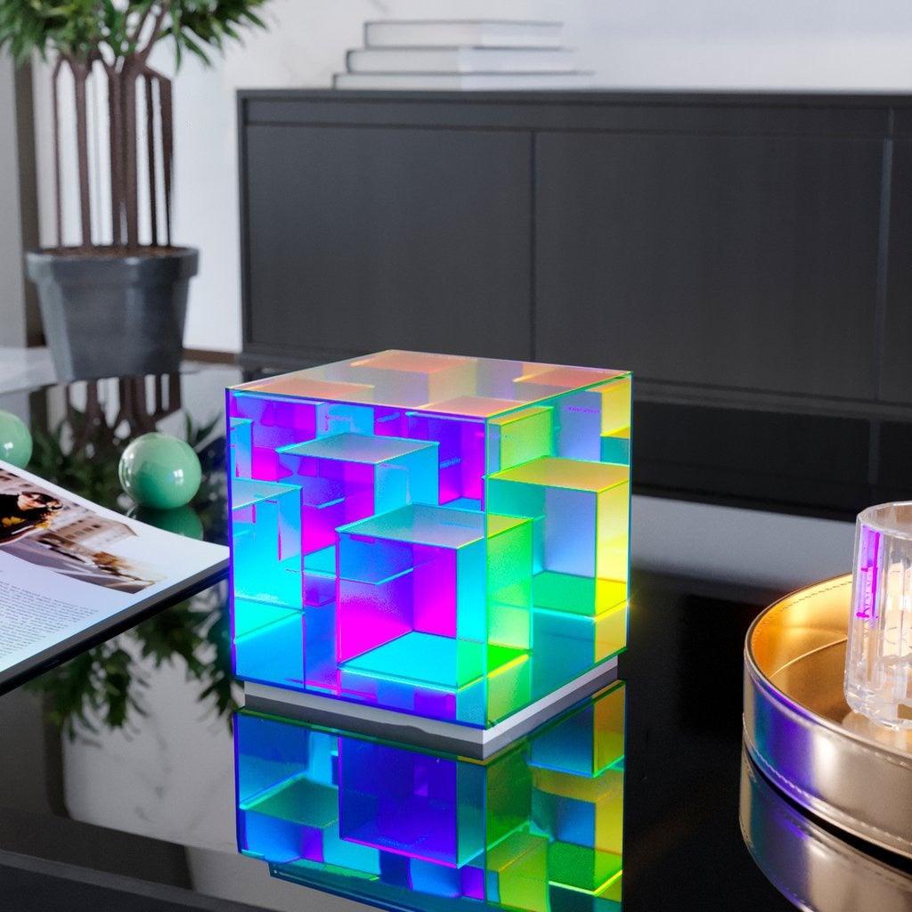 Skanto | Eternity Rubiks Cube Prism Lampe