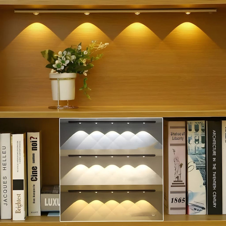 kabelfri LED - intelligent - med bevegelsessensor - Praktisk belysning | Skanto