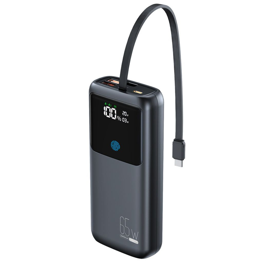 Skanto | VoltMate Pro 65W – Smart Multicharge Powerbank med Touch Display