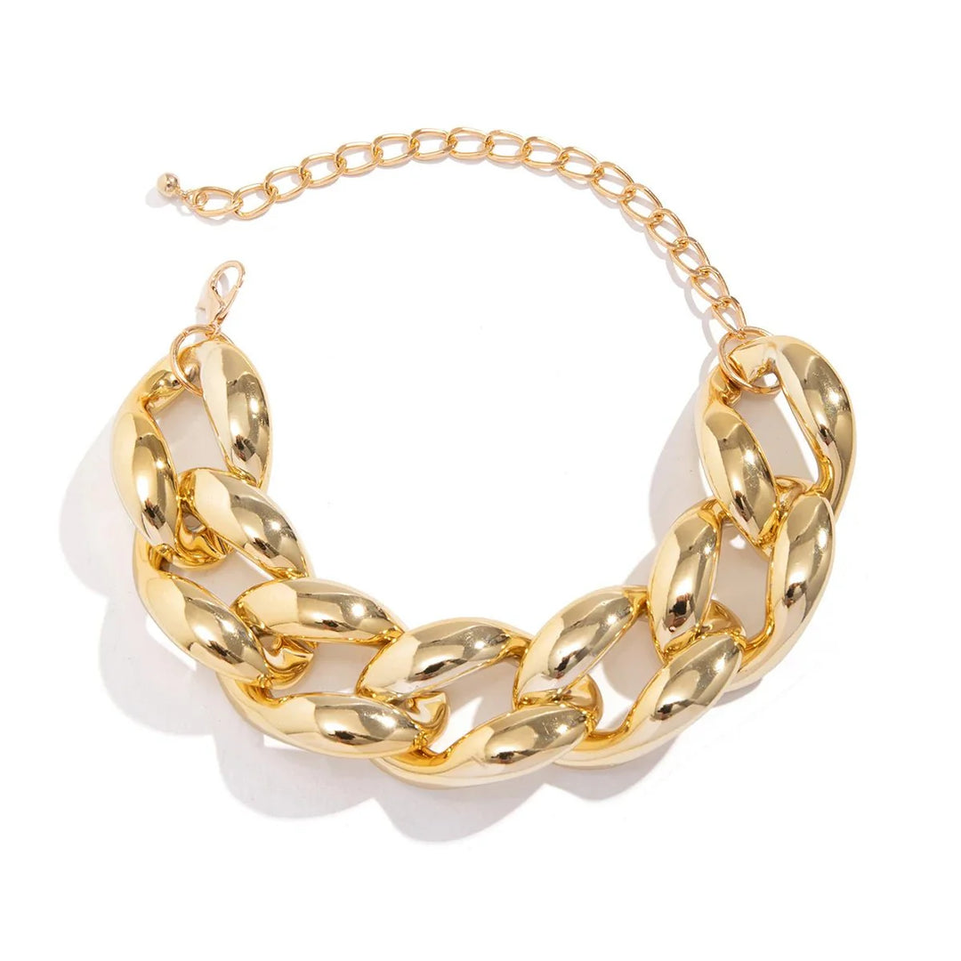 Skanto | Overdrevet Chunky Cuban Link Choker Necklace