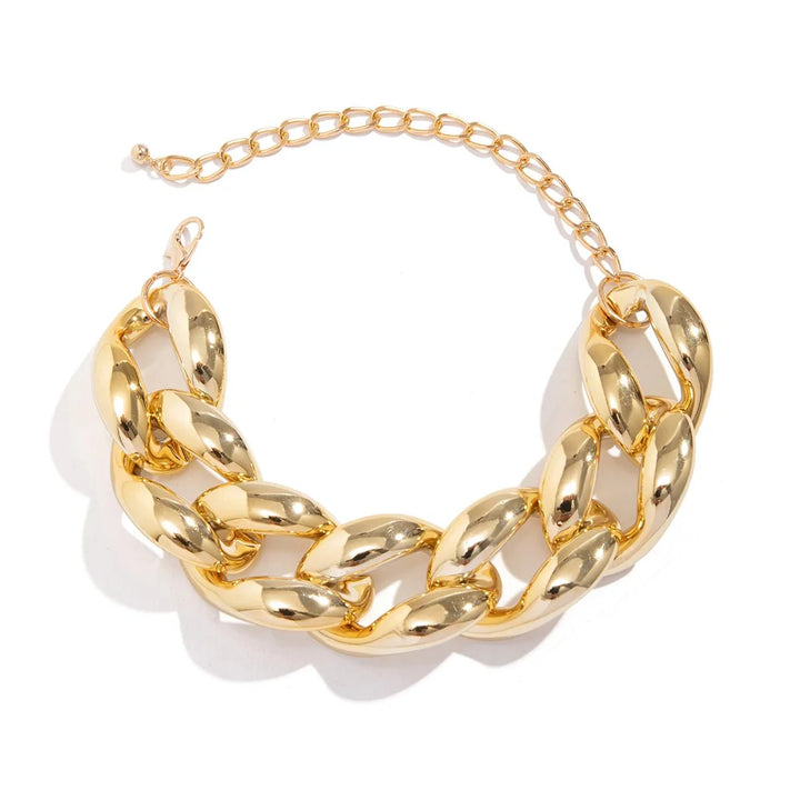 Skanto | Overdrevet Chunky Cuban Link Choker Necklace