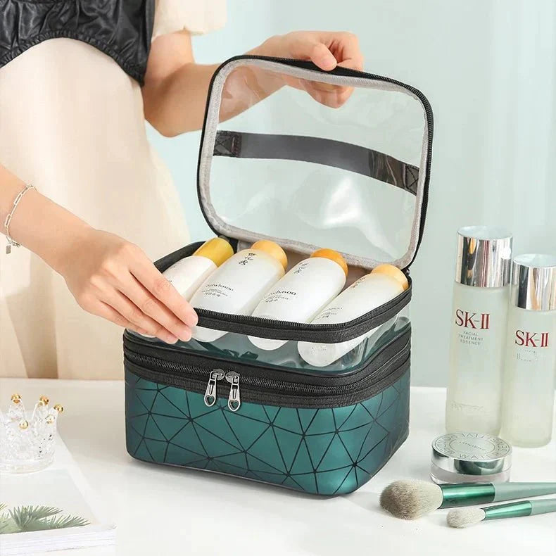 Den ideelle sminkeveske - Praktisk og elegant - Reis med stil! | Skanto