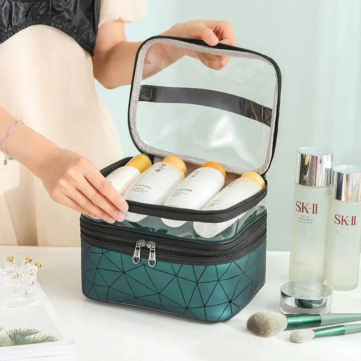 Den ideelle sminkeveske - Praktisk og elegant - Reis med stil! | Skanto
