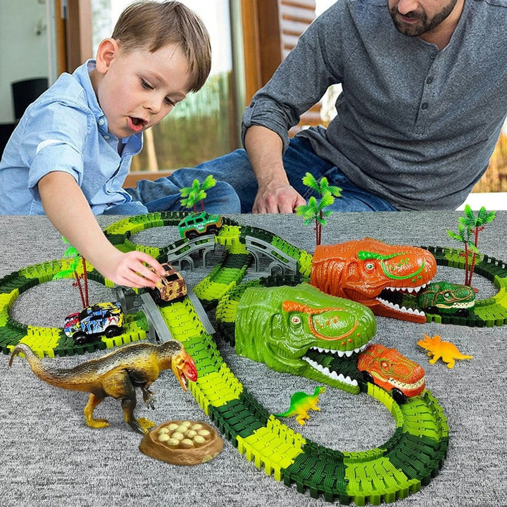 Skanto | Interaktiv dino togspill for fantasifulle barn fra 3 år og oppover