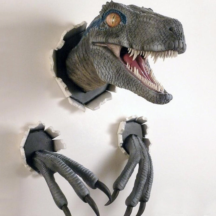Skanto | Vegg Sprengende Velociraptor Dekorasjoner