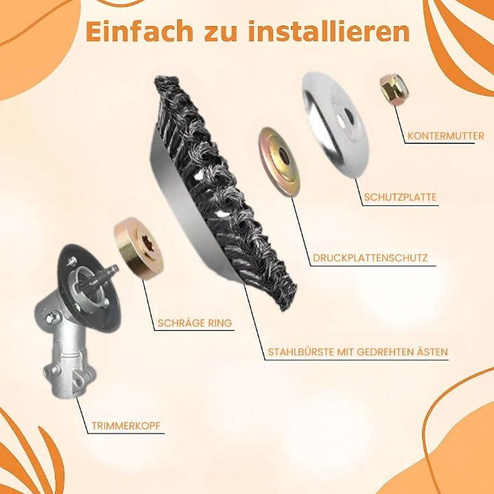 SteelForce Pensel Trimmehode for Enkel Luking | Skanto