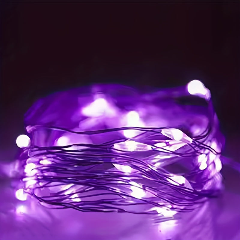 Skanto | Fairy Lights Batteridrevet Kobbertråd Lyskjede