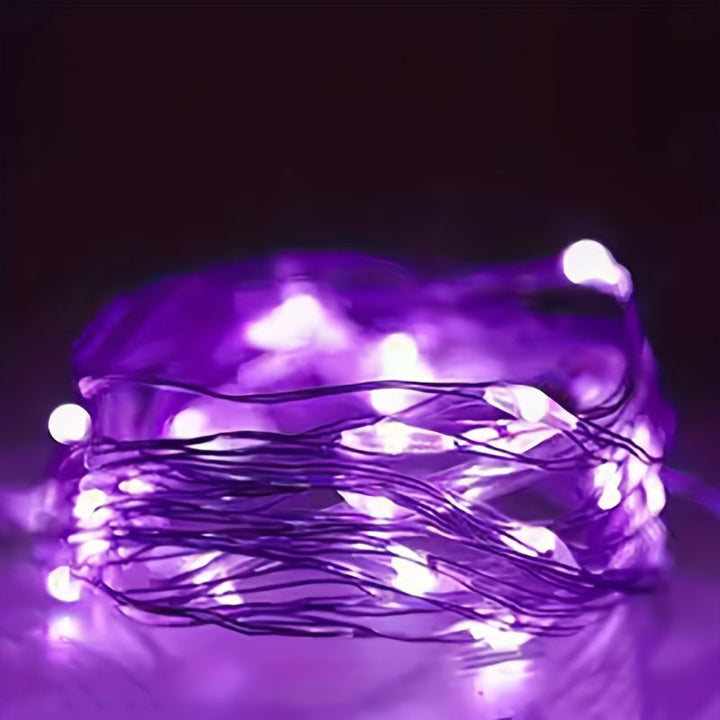 Skanto | Fairy Lights Batteridrevet Kobbertråd Lyskjede