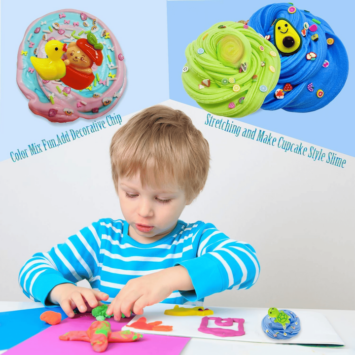 Skanto | CalmiCraft - Premium Stressavlastning med myk, ikke-klebrig leire slime