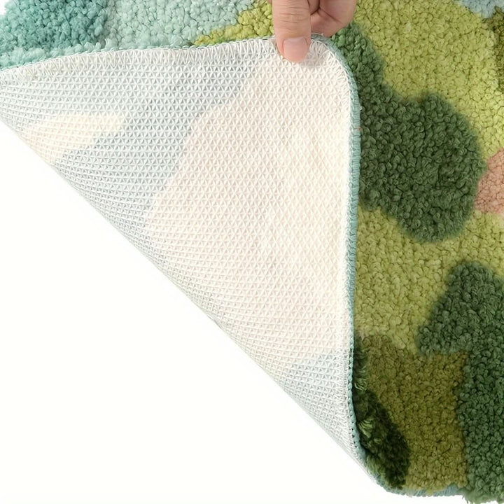 Skanto | FlorSoft - Ekstra absorberende bade matte med blomster mønster