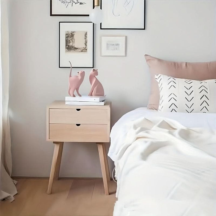 Skanto | Moderne Harpiks Katt Figur – Nordisk Stil Dekor