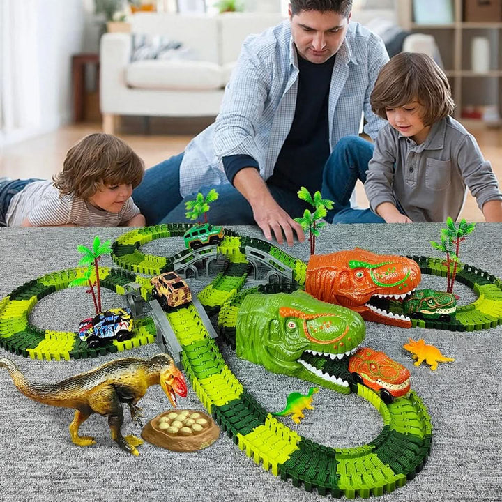 Skanto | Interaktiv dino togspill for fantasifulle barn fra 3 år og oppover