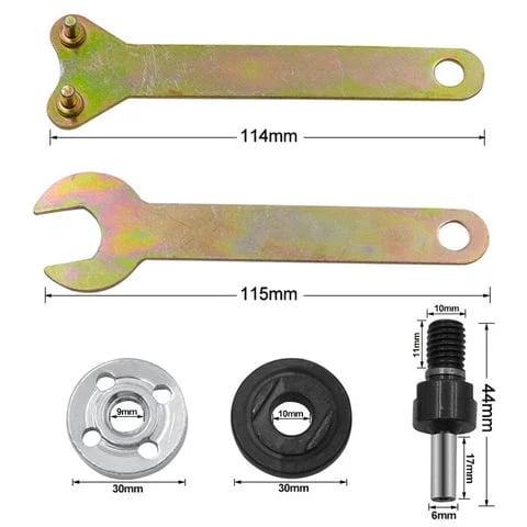 Vinkelsliperadapter for boremaskin 6/10 mm | Skanto