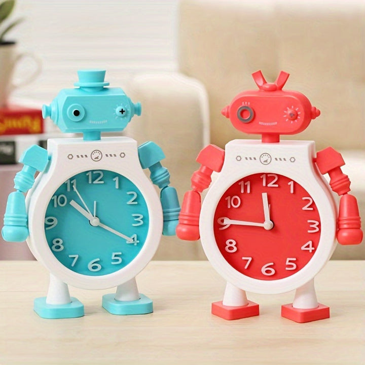 Morsom tegnestift robot alarmklokke med søvn-timer for barn | Skanto