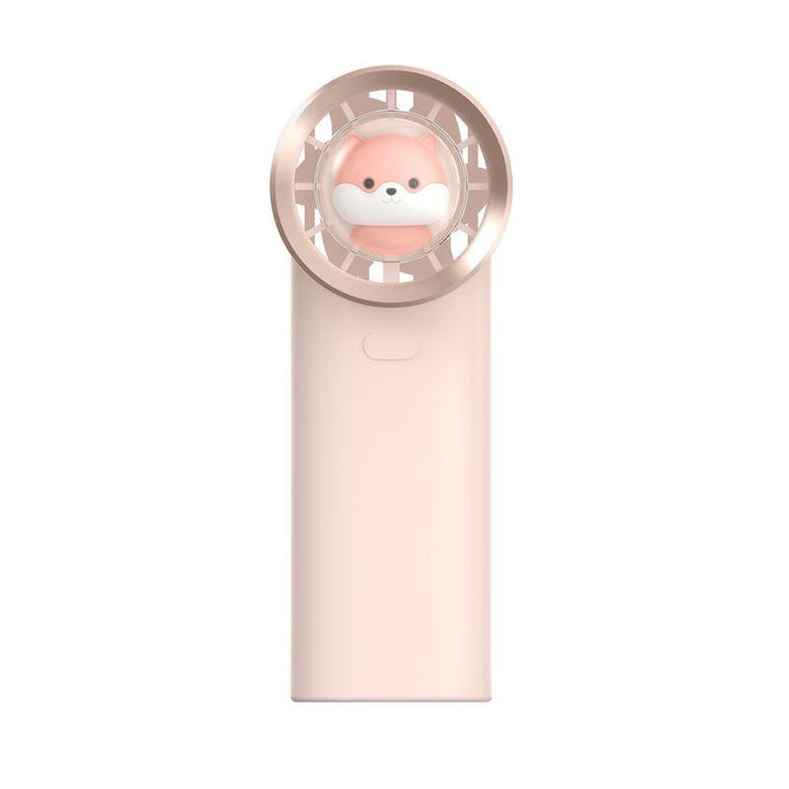 Nydelig Ekorn Mini Pocket Vifte USB Oppladbar Håndholdt Vifte | Skanto