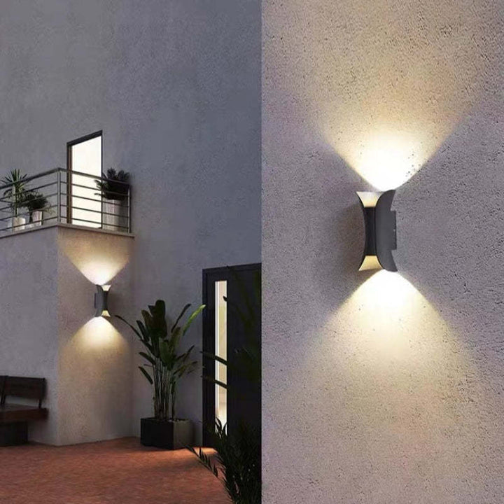 Skanto | Utendørs LED Vegglampe Aluminium Vanntett