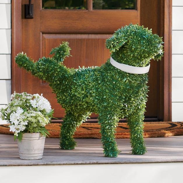 Skanto | Dekorativ Pissende Hund Topiary