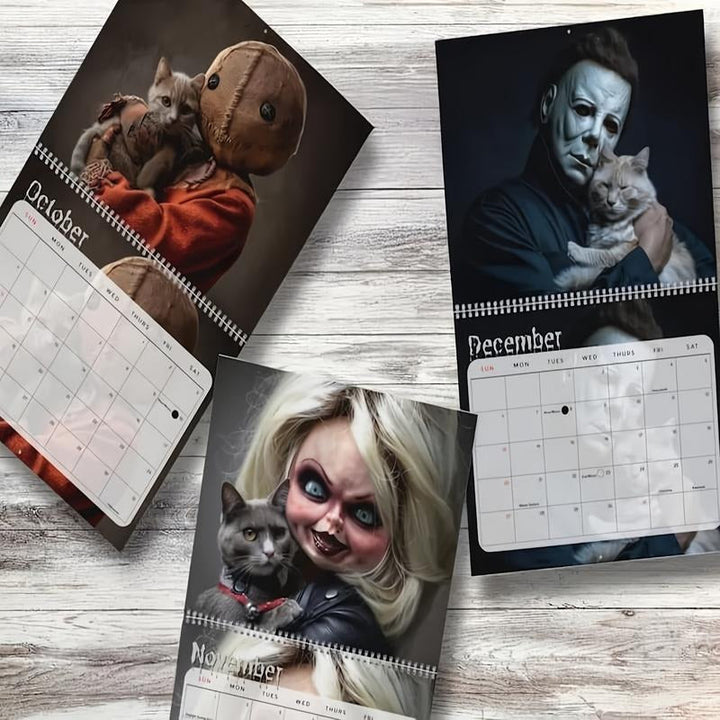 Skanto | Horror Cat Veggkalender