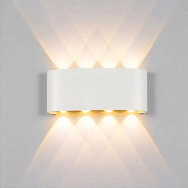 Skanto | Vegglampe Moderne Hvit LED Vanntett Lampe