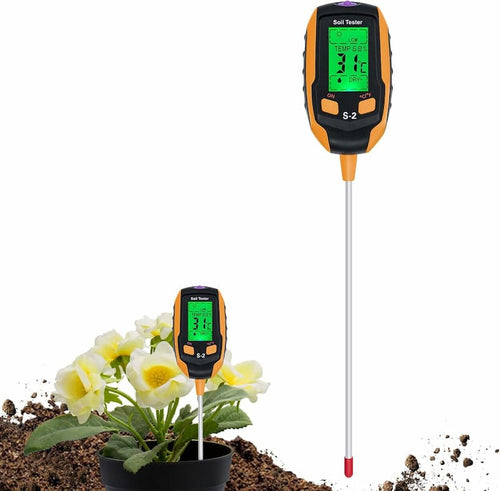 SmartGrow™ 4-i-1 Jordmåler for Planter | Skanto