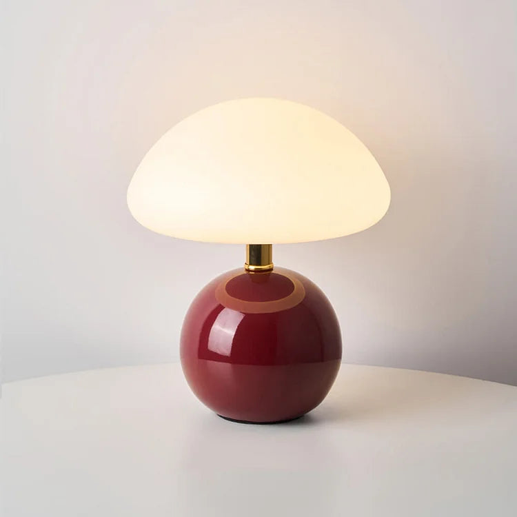 Skanto | Keramisk Bordlampe med Mykt Varmt Lys