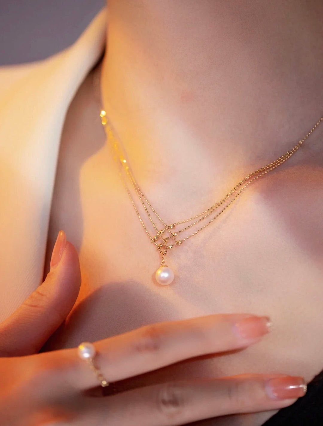Skanto | Necklace | 24k Gullbelagt