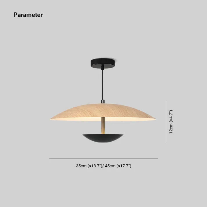 Skanto | Pendellampe Moderne To-farget Design Ø35 og Ø45 cm