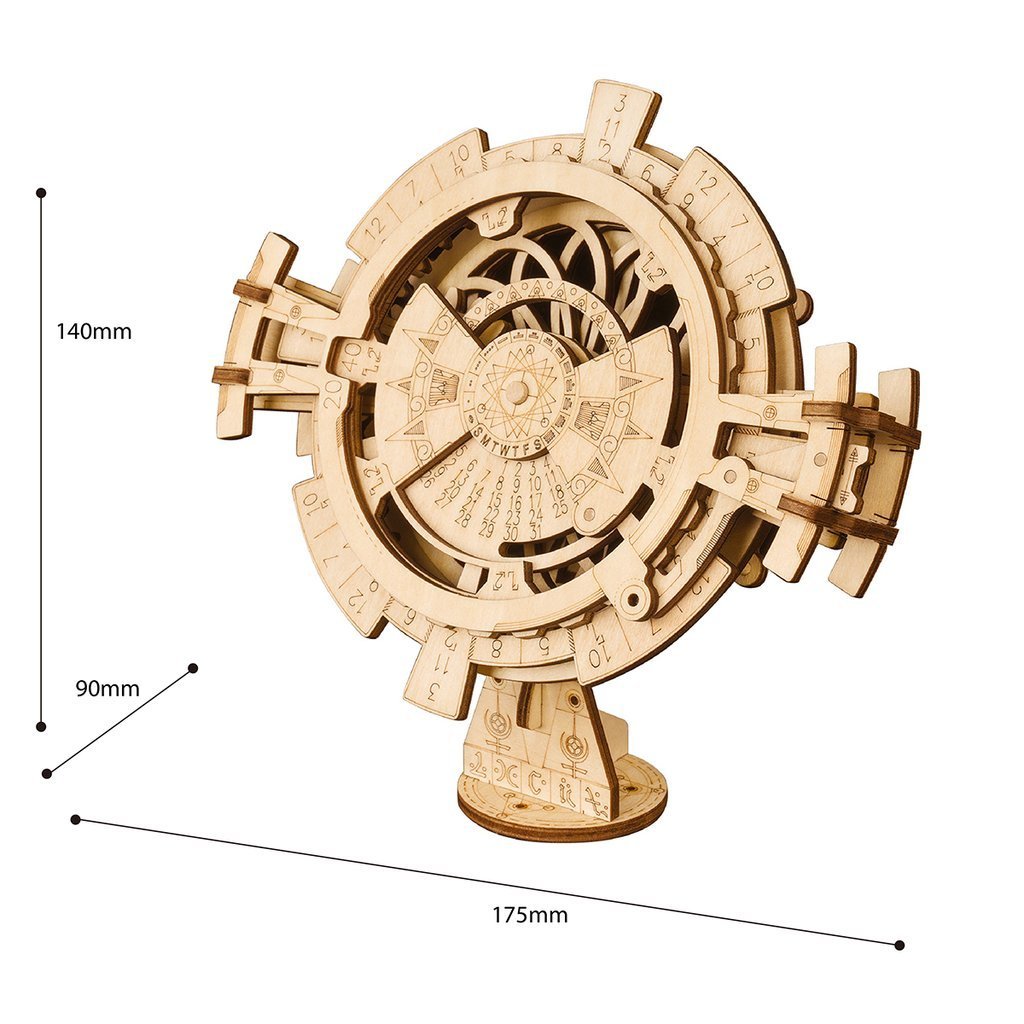 Eternal Calendar Wooden Puzzle Skanto