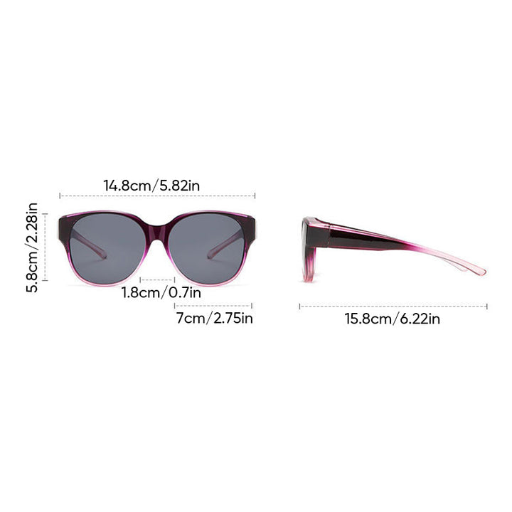 Skanto | Fit Over Glasses Solbriller