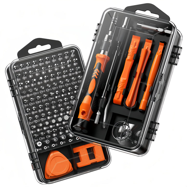Precision Skrutrekker Sett 117-deler med Bits | Skanto
