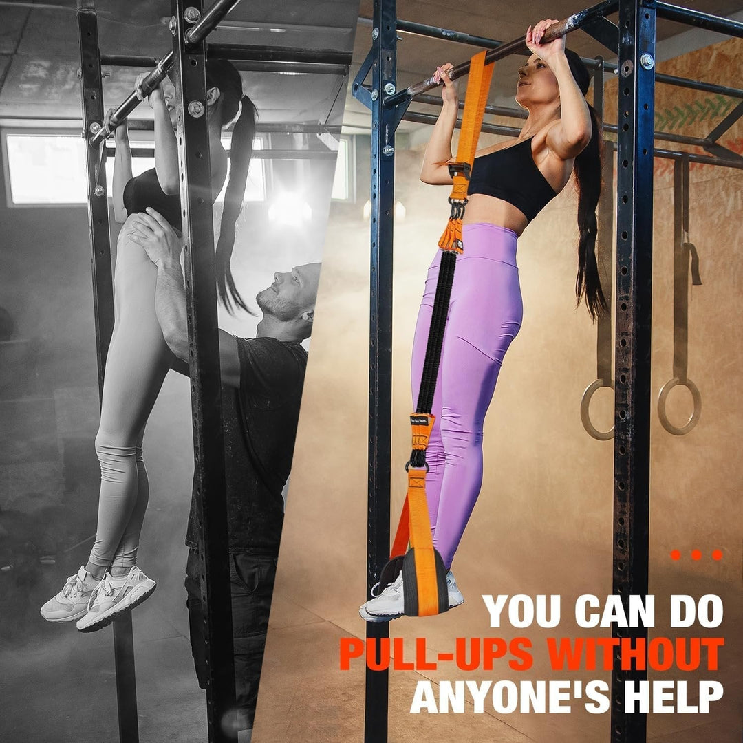 Pull-up assistanseband med dobbelt fot system | Skanto