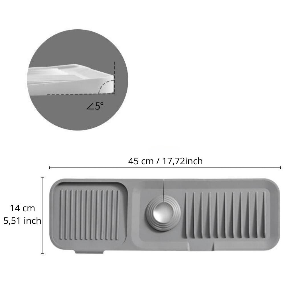 Turbo Dryer Mat — Si farvel til våte overflater og kaos for et kjøkken som skinner og er avslappende! | Skanto