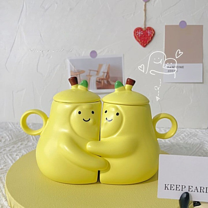 Skanto | Kose Pære Keramikk Duo Krus