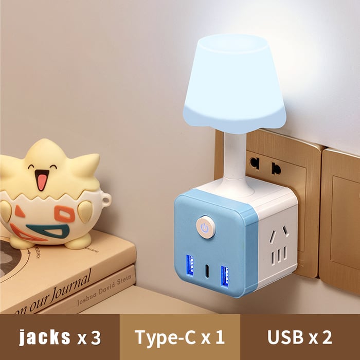Skanto | Fjernkontrollert LED-lampe med USB-adapter
