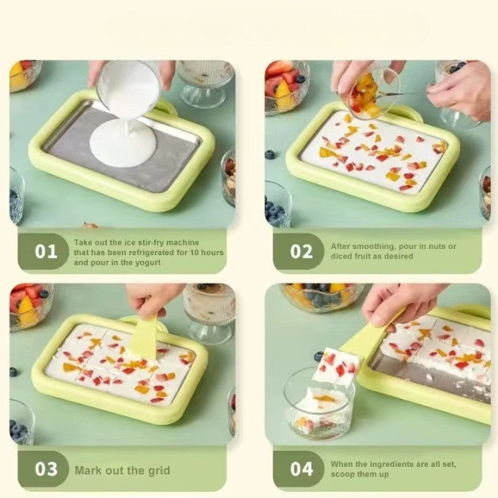 Skanto | Instant Frossen Iskrem Dessert Maker Tray