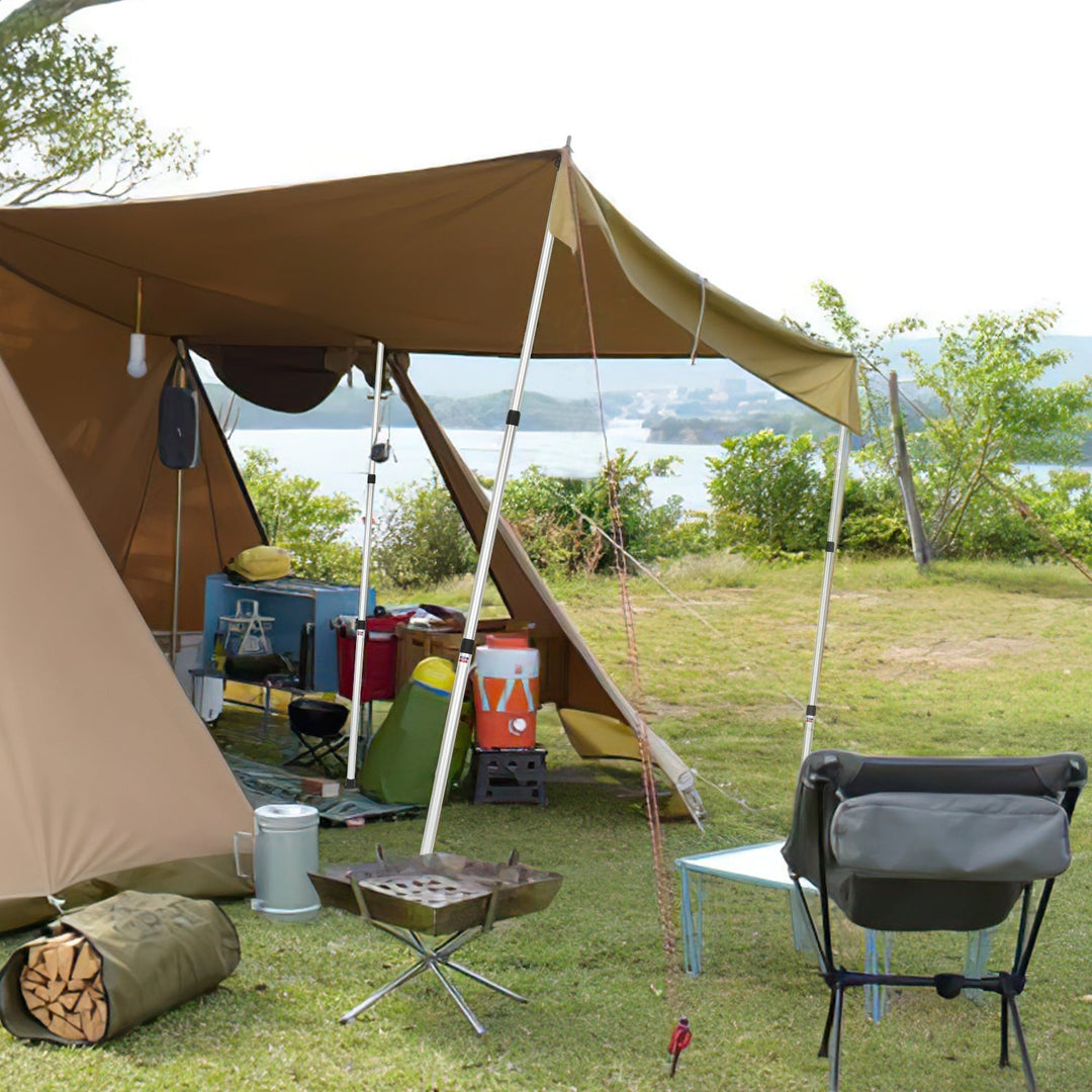 Telescopisk stang for telt Justerbar Aluminium | Skanto