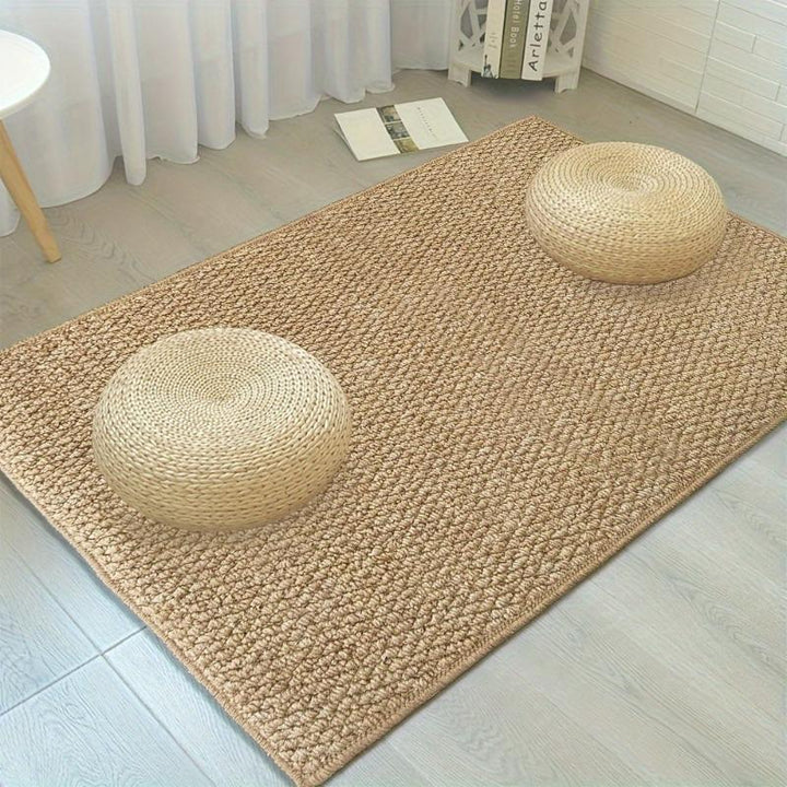 Jute Gulvmatte – Stilig Ikke-Sklisikker Gulvmatte med Smussavvisende Egenskaper | Skanto