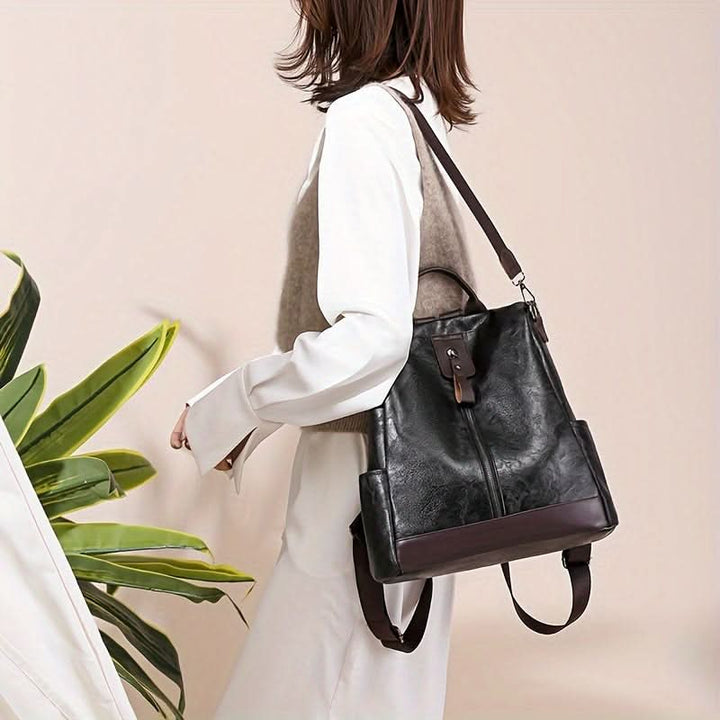Damen-Diebstahlsichere Reisetasche, stilvolle Schultertasche