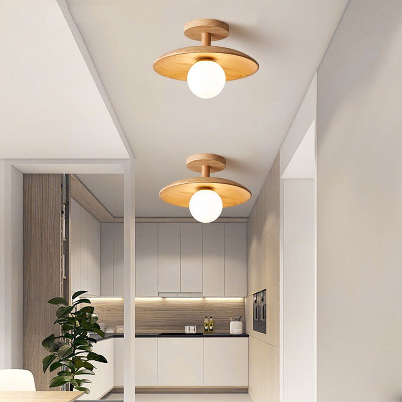 Stilig japansk taklampe - ZenGlow | Skanto