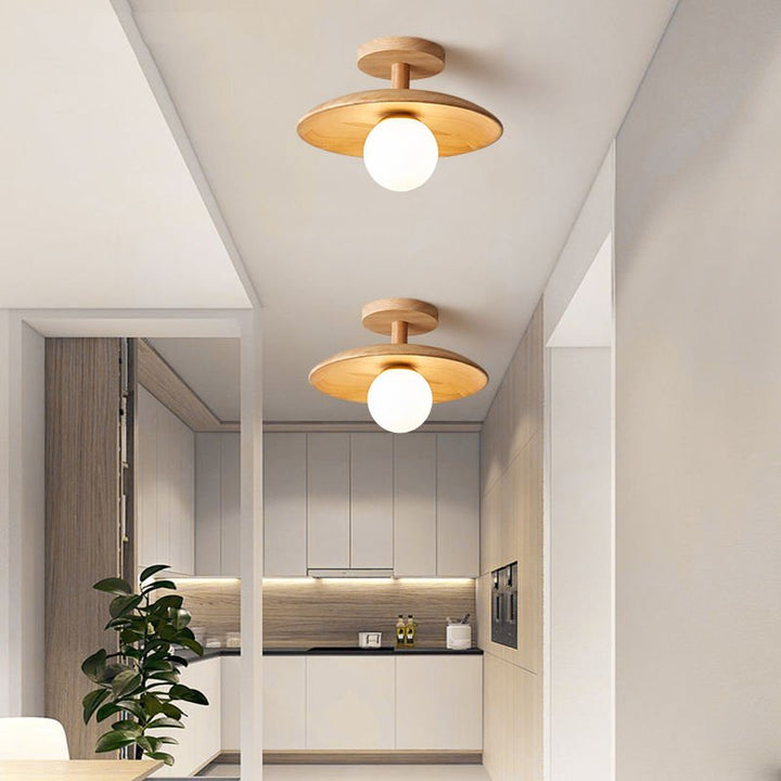 Stilig japansk taklampe - ZenGlow | Skanto