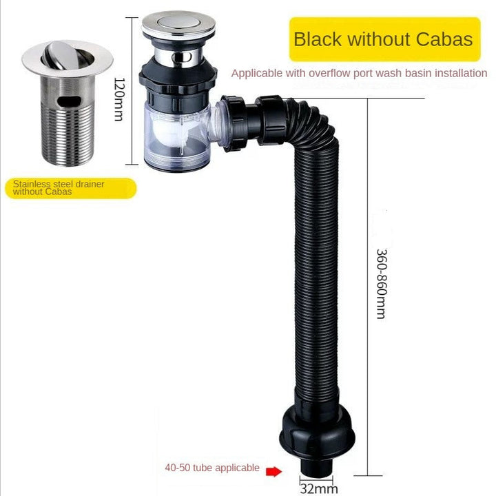 Skanto | Universal Easy Drain Faltbar Rør