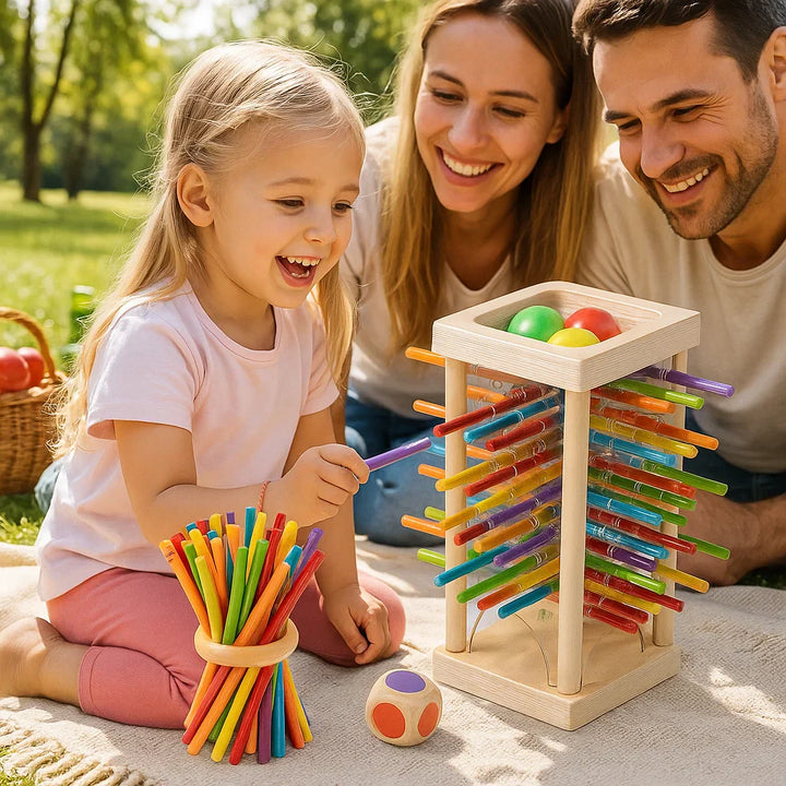 Skanto | Educational 3i1 Tre Ball og Stang Ferdighetspill