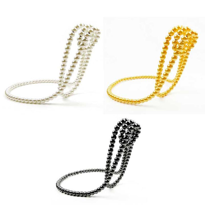 Skanto | Elegant Pearl Bottle Holder - Hengende Vinflaskeholder Rack