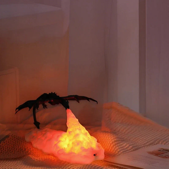 Skanto | LED Flamme Effekt Drage Nattlys