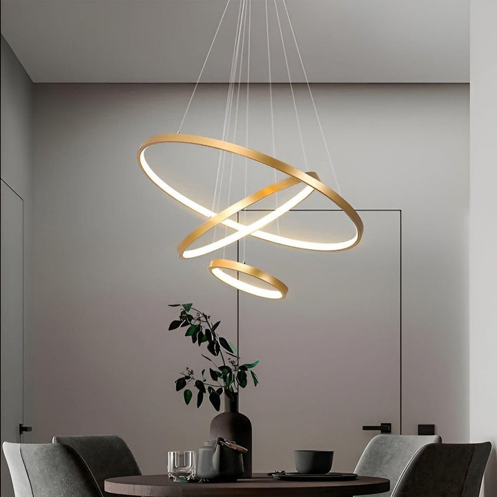 LED-pendellampe med sfærisk design – Moderne og elegant | Ideell for stue eller spisestue