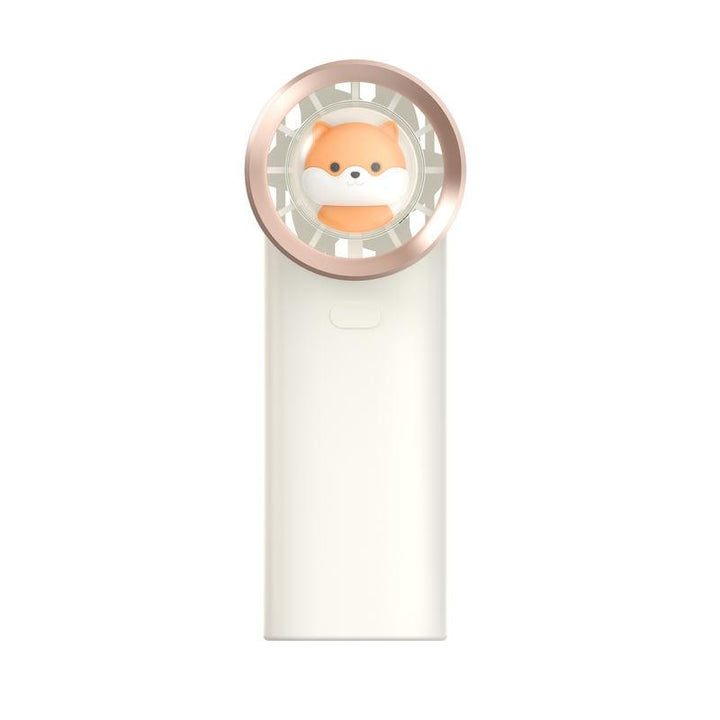 Nydelig Ekorn Mini Pocket Vifte USB Oppladbar Håndholdt Vifte | Skanto