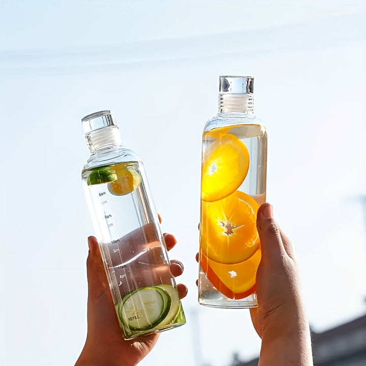 Vannflaske med tidsmarkeringer 500/700 ml | Skanto